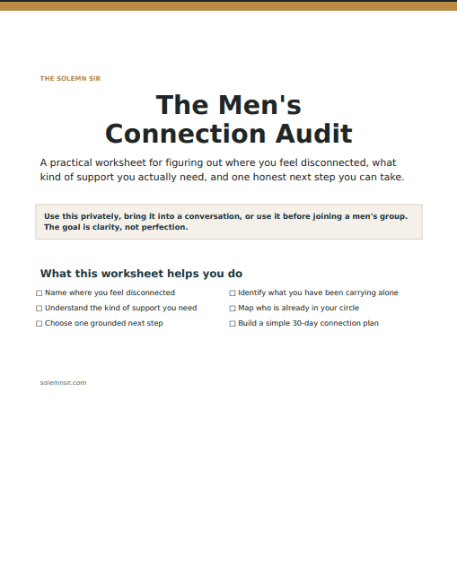 mens connection audit